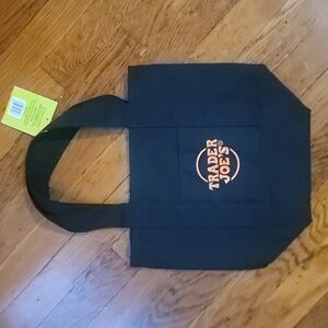 Trader Joe's Black Mini Tote Bag